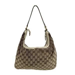 Gucci GG Monogram Medium Charmy Hobo*Tan*Pre-loved